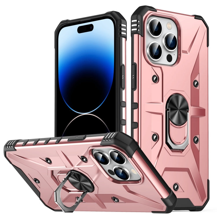 جراب هاتف بحامل حلقي، لهاتف iPhone 14 Pro Max، لهاتف iPhone 14 Pro، لهاتف iPhone 14 Plus، لهاتف iPhone 14