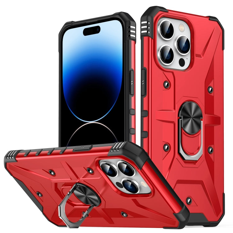 جراب هاتف بحامل حلقي، لهاتف iPhone 14 Pro Max، لهاتف iPhone 14 Pro، لهاتف iPhone 14 Plus، لهاتف iPhone 14