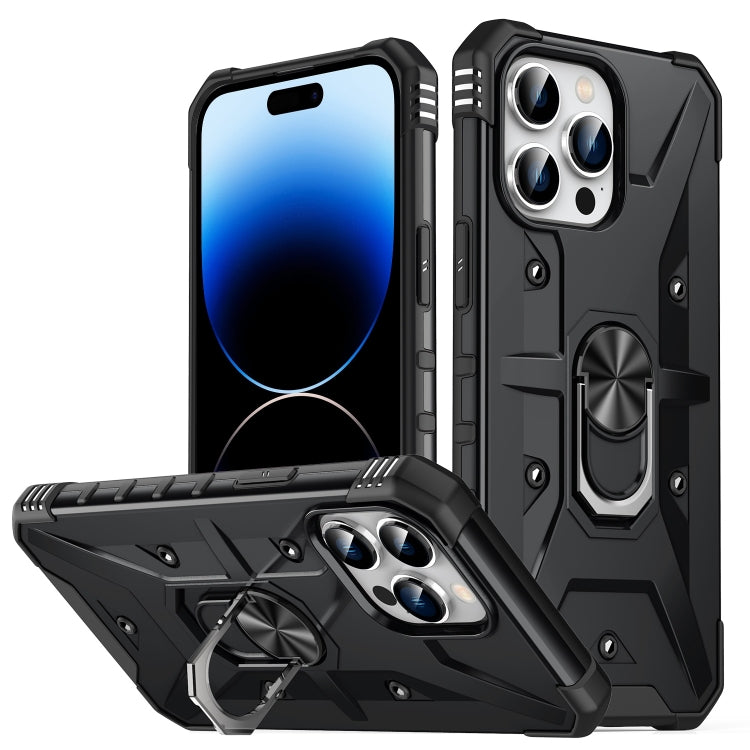 جراب هاتف بحامل حلقي، لهاتف iPhone 14 Pro Max، لهاتف iPhone 14 Pro، لهاتف iPhone 14 Plus، لهاتف iPhone 14