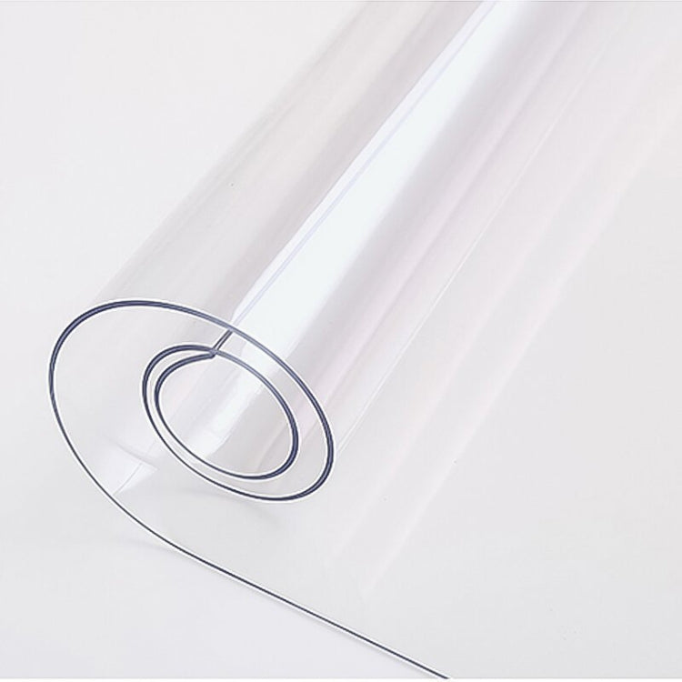 Transparent Soft Glass Tablecloth Household Waterproof Tablecloth PVC Table Mat, Thickness: 1mm, 80x135cm, 85x135cm, 85x140cm, 90x120cm, 90x130cm, 90x135cm