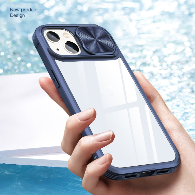 360 Full Body Sliding Camshield Phone Case, For iPhone 14 Plus