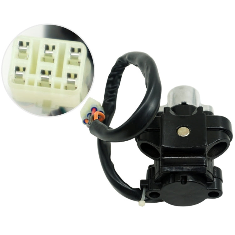 Motorcycle Ignition Switch Key Electric Door Lock For GSXR600 7500 GSF600 1200, Motorcycle Ignition Switch