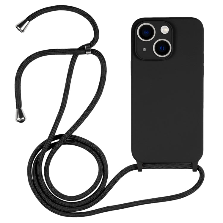Crossbody Lanyard Liquid Silicone Case, For iPhone 14 Pro Max, For iPhone 13, For iPhone 13 Pro