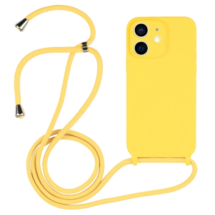 Crossbody Lanyard Liquid Silicone Case, For iPhone 13 Pro Max, For iPhone 12, For iPhone 12 Pro