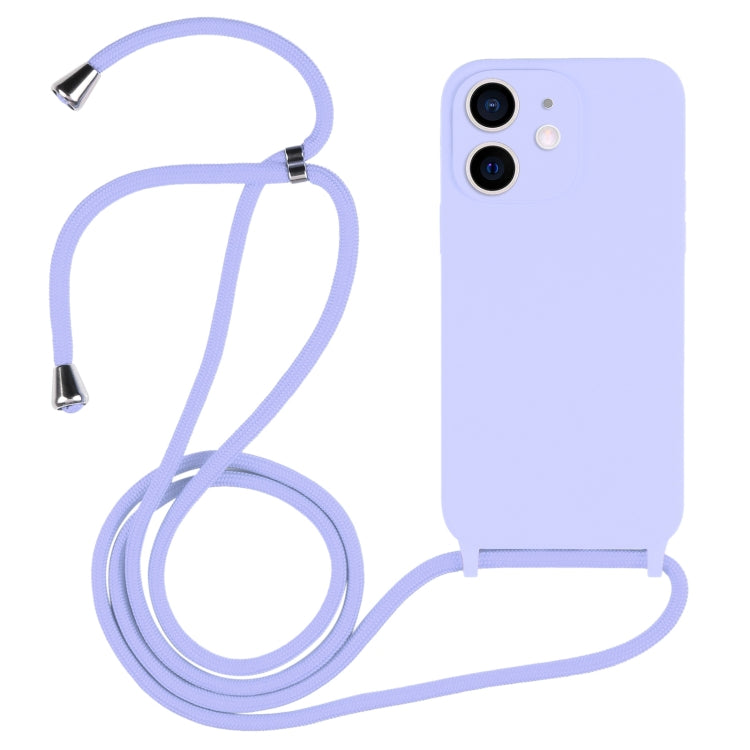 Crossbody Lanyard Liquid Silicone Case, For iPhone 13 Pro Max, For iPhone 12, For iPhone 12 Pro