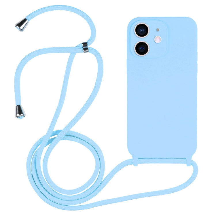 Crossbody Lanyard Liquid Silicone Case, For iPhone 13 Pro Max, For iPhone 12, For iPhone 12 Pro