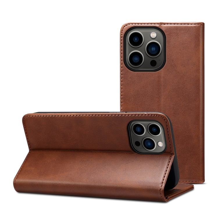 Calf Texture Horizontal Flip Leather Phone Case, For iPhone 14, For iPhone 14 Plus, For iPhone 14 Pro, For iPhone 14 Pro Max