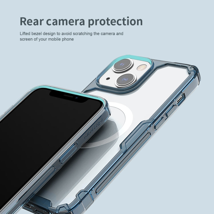 NILLKIN Ultra Clear Magsafe PC + TPU Phone Case, For iPhone 14, For iPhone 14 Plus