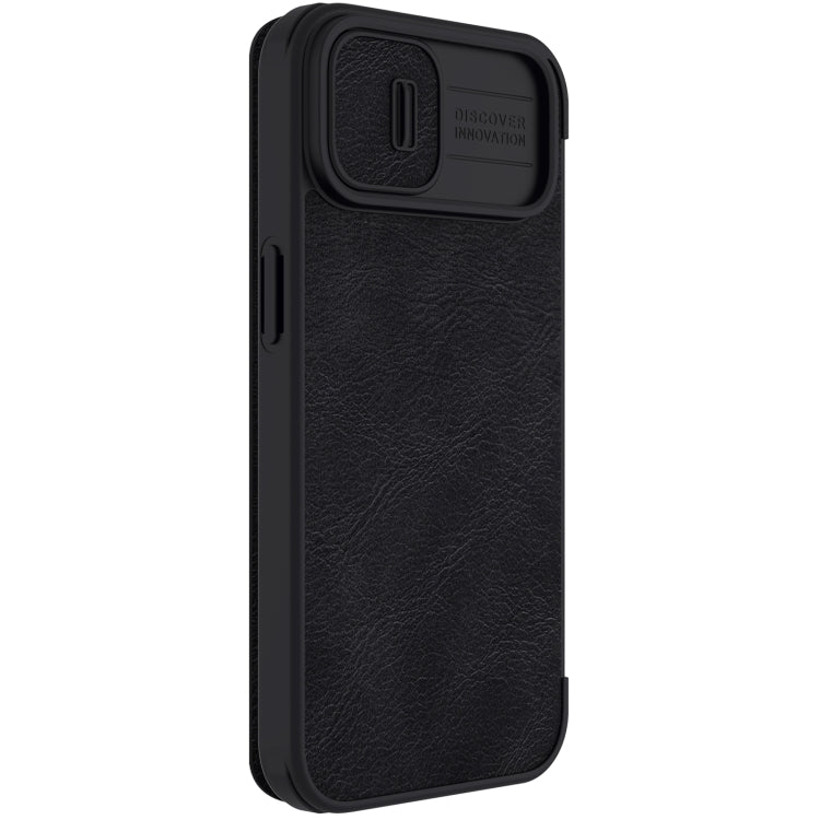 NILLKIN QIN Series Pro Crazy Horse Texture Leather Case, For iPhone 14 Plus, For iPhone 14 Pro, For iPhone 14 Pro Max