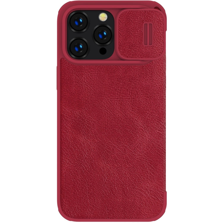 NILLKIN QIN Series Pro Crazy Horse Texture Leather Case, For iPhone 14 Plus, For iPhone 14 Pro, For iPhone 14 Pro Max