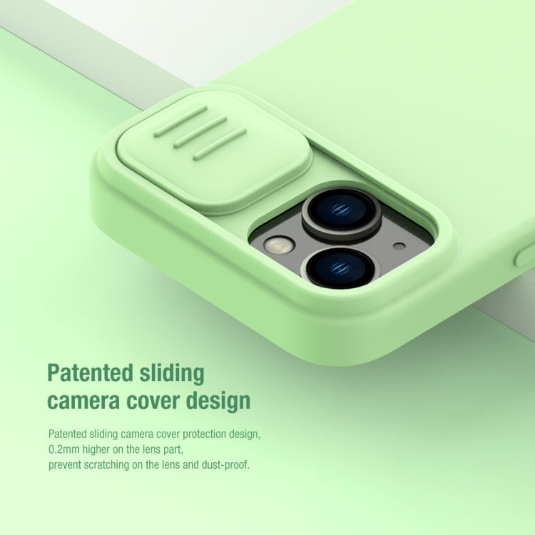 NILLKIN CamShield Liquid Silicone Phone Case, For iPhone 14