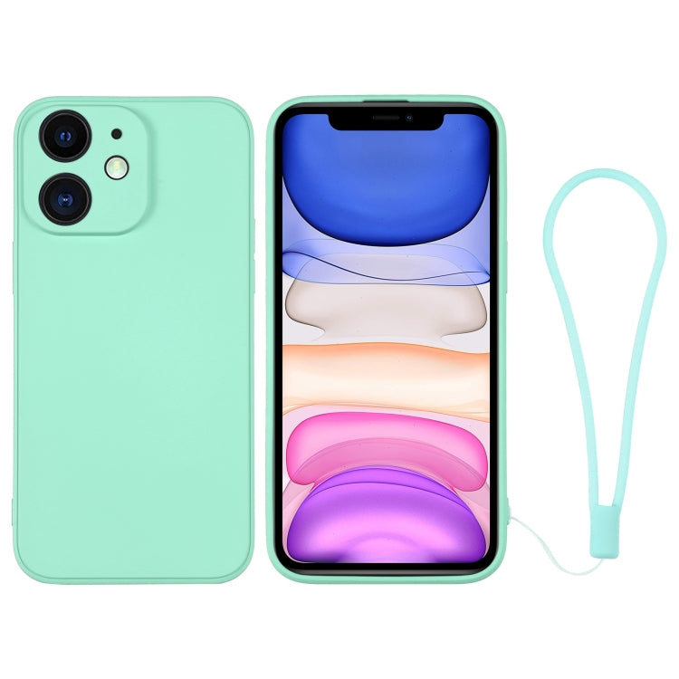 جراب سيليكون للهاتف مع حزام معصم، لهاتف iPhone 11، لهاتف iPhone 11 Pro، لهاتف iPhone 11 Pro Max