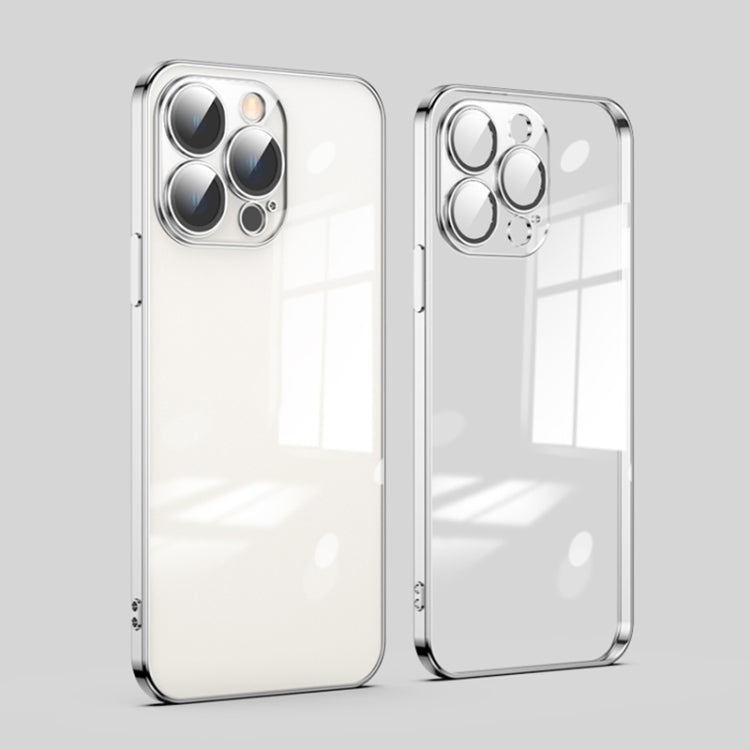 Dustproof Glass Lens Protection Electroplating Phone Case, For iPhone 14, For iPhone 14 Plus, For iPhone 14 Pro, For iPhone 14 Pro Max, For iPhone 13
