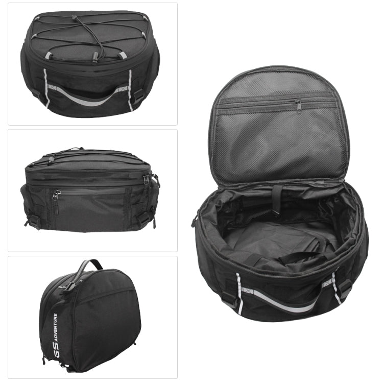 For BMW R1250GS R1200GS F850F750GS Motorcycle Tail Rack Luggage Helmet Bag, Tail Rack Luggage Helmet Bag