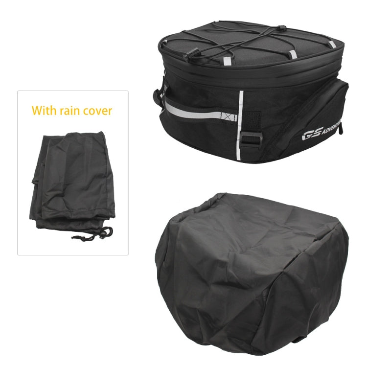 For BMW R1250GS R1200GS F850F750GS Motorcycle Tail Rack Luggage Helmet Bag, Tail Rack Luggage Helmet Bag