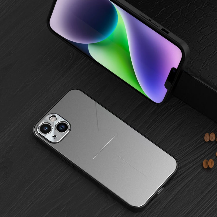 جراب هاتف R-JUST RJ52 المعدني المقاوم للصدمات بتصميم 3 خطوط، لهاتف iPhone 14، وiPhone 14 Plus، وiPhone 14 Pro، وiPhone 14 Pro Max
