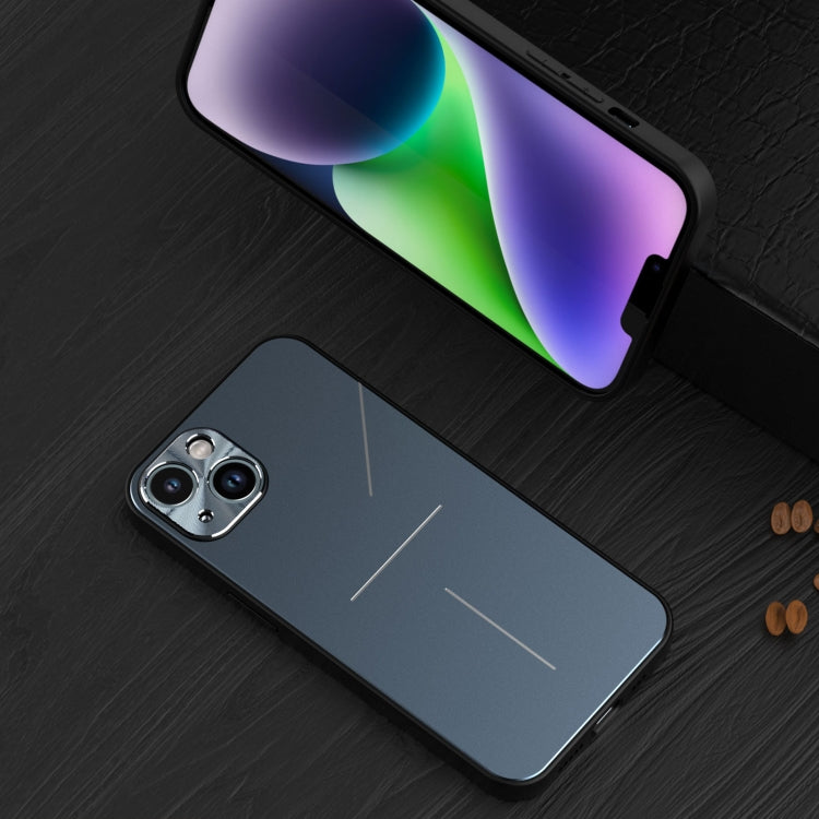 جراب هاتف R-JUST RJ52 المعدني المقاوم للصدمات بتصميم 3 خطوط، لهاتف iPhone 14، وiPhone 14 Plus، وiPhone 14 Pro، وiPhone 14 Pro Max