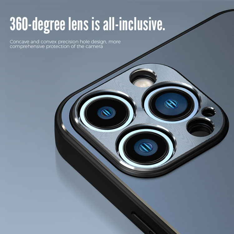 جراب هاتف R-JUST RJ52 المعدني المقاوم للصدمات بتصميم 3 خطوط، لهاتف iPhone 14، وiPhone 14 Plus، وiPhone 14 Pro، وiPhone 14 Pro Max