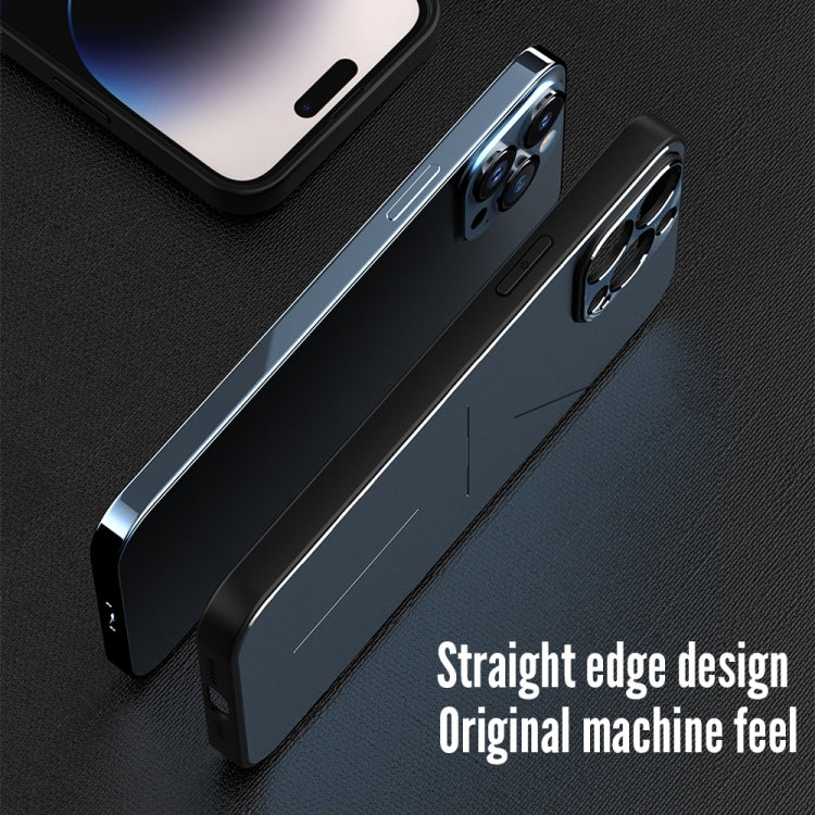 جراب هاتف R-JUST RJ52 المعدني المقاوم للصدمات بتصميم 3 خطوط، لهاتف iPhone 14، وiPhone 14 Plus، وiPhone 14 Pro، وiPhone 14 Pro Max