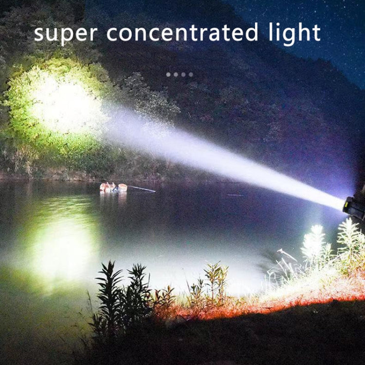 Super Bright Waterproof 8 LED Camping Flashlight Lamp, USB Charging, Solar Charging