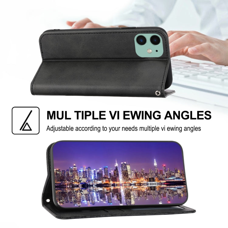 Cubic Grid Calf Texture Magnetic Closure Leather Phone Case, For iPhone 12 mini, For iPhone 12 / 12 Pro, For iPhone 12 Pro Max, For iPhone 11, For iPhone 11 Pro, For iPhone 11 Pro Max, For iPhone X / XS, For iPhone XR