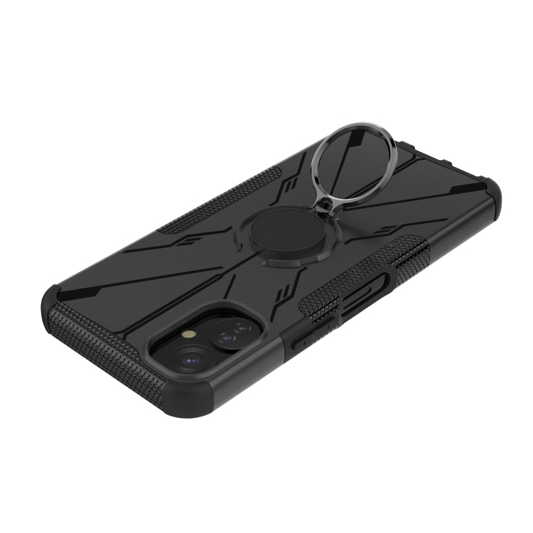 Armor Bear Shockproof PC + TPU Phone Case with Ring, For Tecno Spark 9T, For iPhone 14 Plus