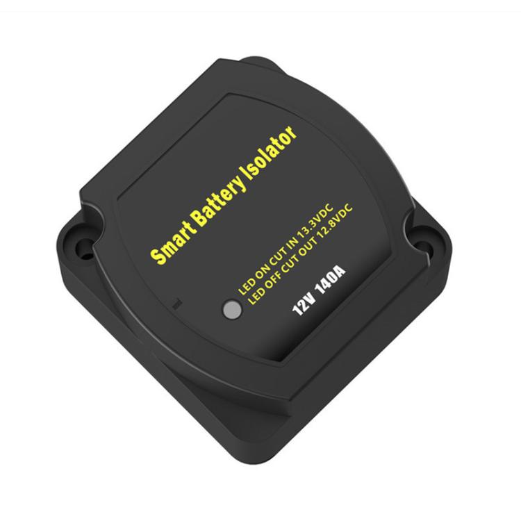 12V 140A Car Yacht RV Smart Dual Battery Isolation Controller with Relay, with Relay