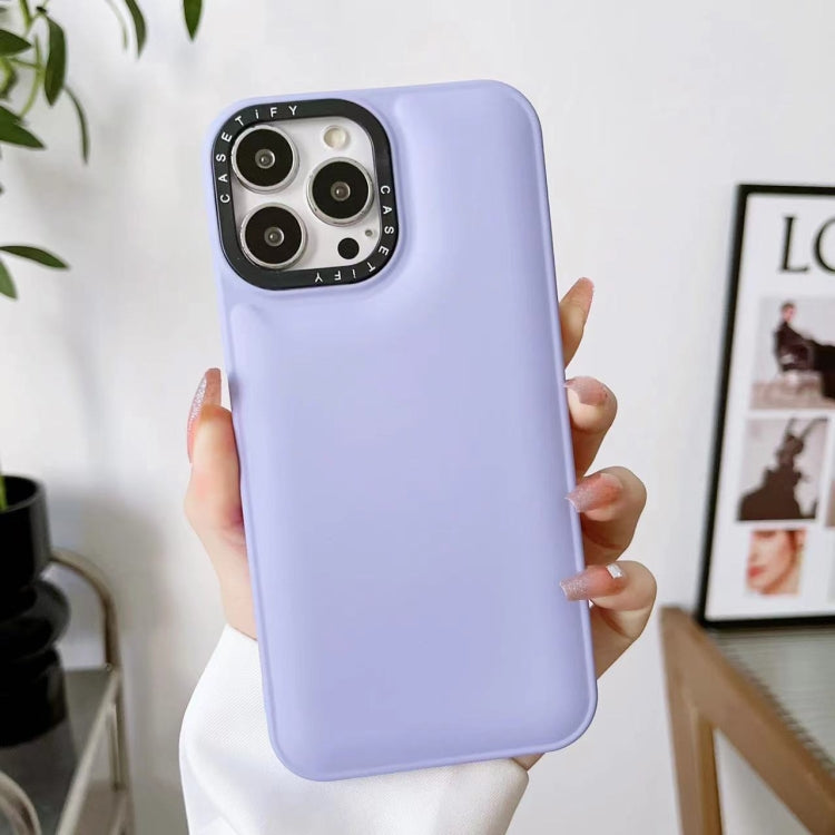 جراب هاتف من السيليكون السائل على شكل فقاعات الخبز، لهاتف iPhone 14 Pro