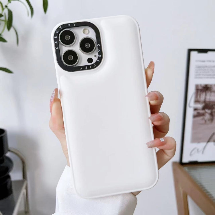 جراب هاتف من السيليكون السائل على شكل فقاعات الخبز، لهاتف iPhone 14 Pro
