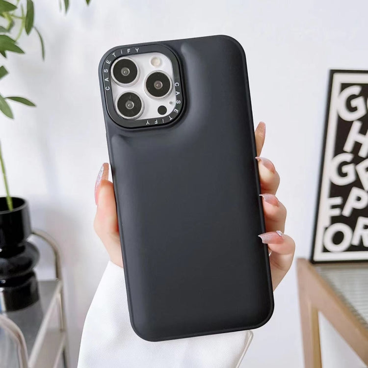 جراب هاتف من السيليكون السائل على شكل فقاعات الخبز، لهاتف iPhone 14 Pro