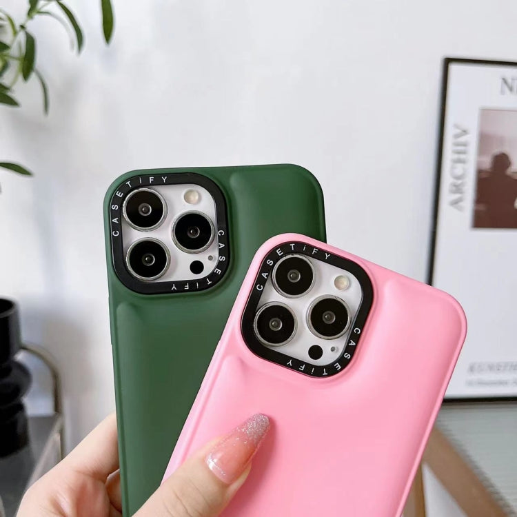جراب هاتف من السيليكون السائل على شكل فقاعات الخبز، لهاتف iPhone 14 Pro