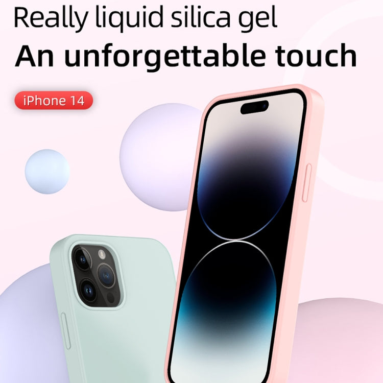 Mutural Yuemu Series Liquid Silicone Microfiber Case, For iPhone 14 Pro Max, For iPhone 14 Pro, For iPhone 14