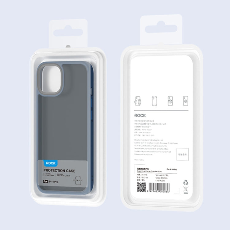 جراب هاتف ROCK Guard Skin-feel، لهاتف iPhone 14 Pro، وiPhone 14 Pro Max