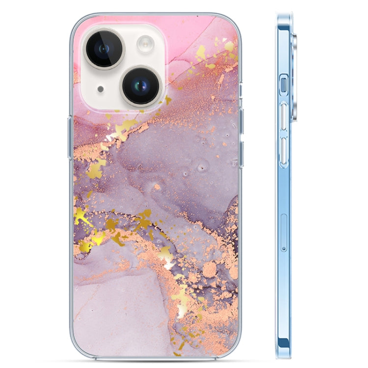 Coloured Glaze Marble Phone Case, For iPhone 14, For iPhone 14 Plus, For iPhone 14 Pro, For iPhone 14 Pro Max, For iPhone 13, For iPhone 13 Pro