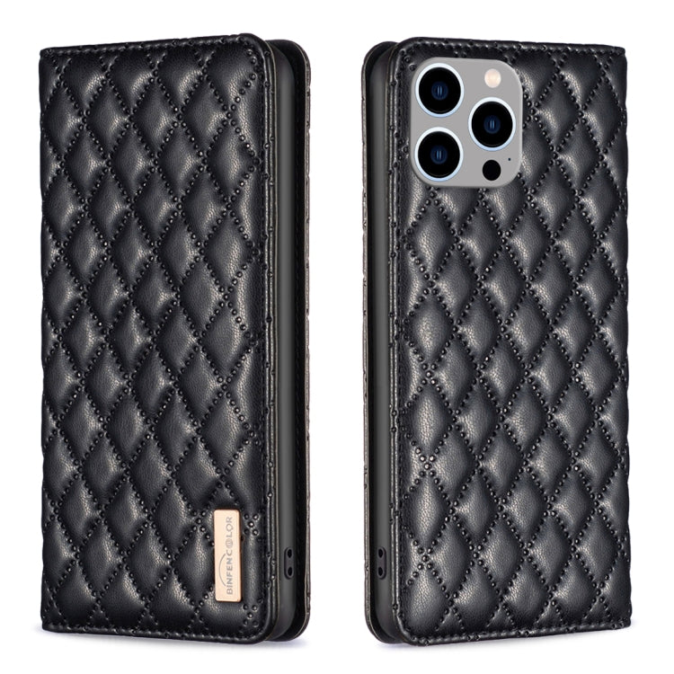 Diamond Lattice Magnetic Leather Flip Phone Case, For iPhone 14 Pro Max, For iPhone 14 Pro, For iPhone 14 Plus, For iPhone 14, For iPhone 13 Pro Max, For iPhone 13 Pro, For iPhone 13, For iPhone 12 Pro Max