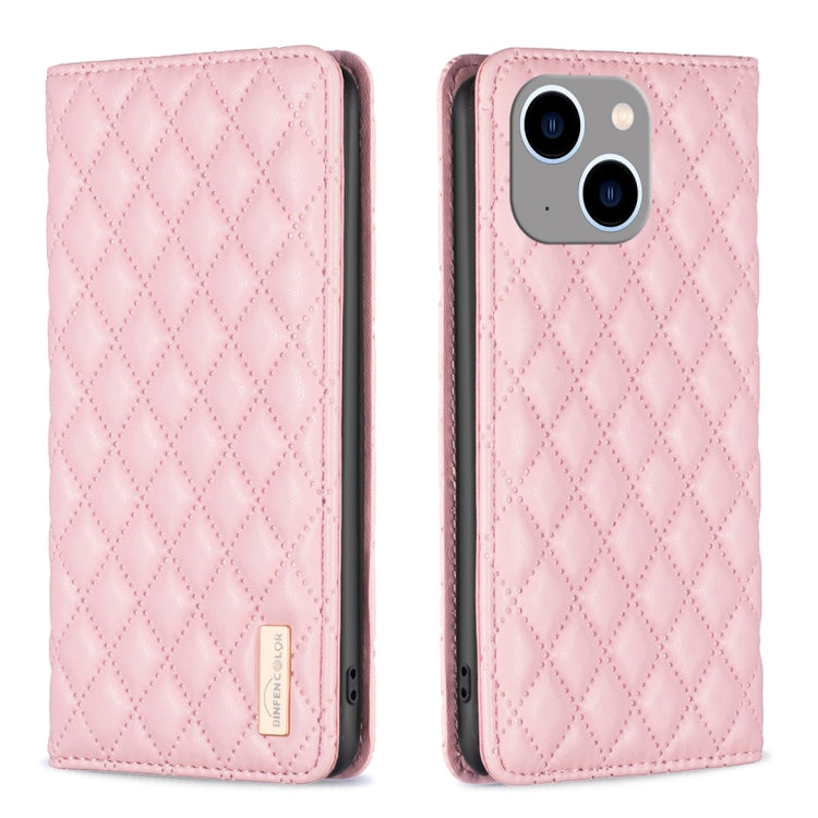 Diamond Lattice Magnetic Leather Flip Phone Case, For iPhone 14 Pro Max, For iPhone 14 Pro, For iPhone 14 Plus, For iPhone 14, For iPhone 13 Pro Max, For iPhone 13 Pro, For iPhone 13, For iPhone 12 Pro Max