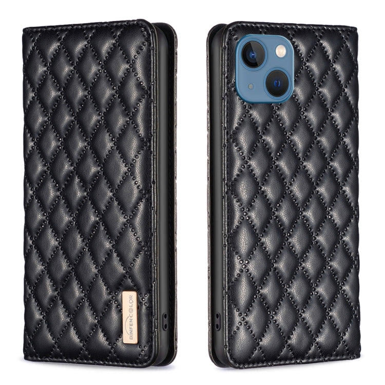 Diamond Lattice Magnetic Leather Flip Phone Case, For iPhone 14 Pro Max, For iPhone 14 Pro, For iPhone 14 Plus, For iPhone 14, For iPhone 13 Pro Max, For iPhone 13 Pro, For iPhone 13, For iPhone 12 Pro Max