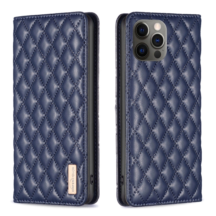 Diamond Lattice Magnetic Leather Flip Phone Case, For iPhone 12 / 12 Pro, For iPhone 11 Pro Max, For iPhone 11 Pro, For iPhone 11, For iPhone SE 2022 / SE 2020 / 8 / 7, For iPhone XS Max, For iPhone XS / X, For iPhone XR