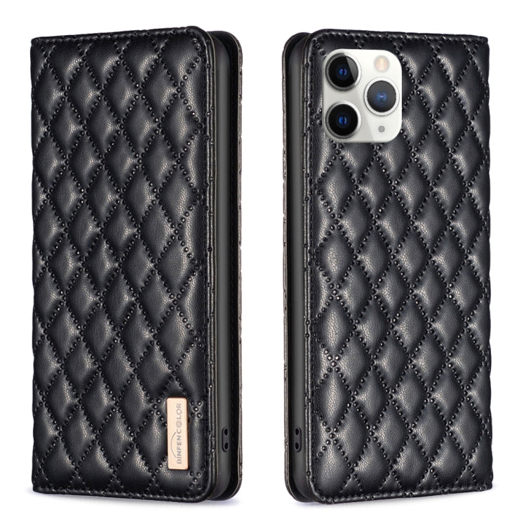 Diamond Lattice Magnetic Leather Flip Phone Case, For iPhone 12 / 12 Pro, For iPhone 11 Pro Max, For iPhone 11 Pro, For iPhone 11, For iPhone SE 2022 / SE 2020 / 8 / 7, For iPhone XS Max, For iPhone XS / X, For iPhone XR
