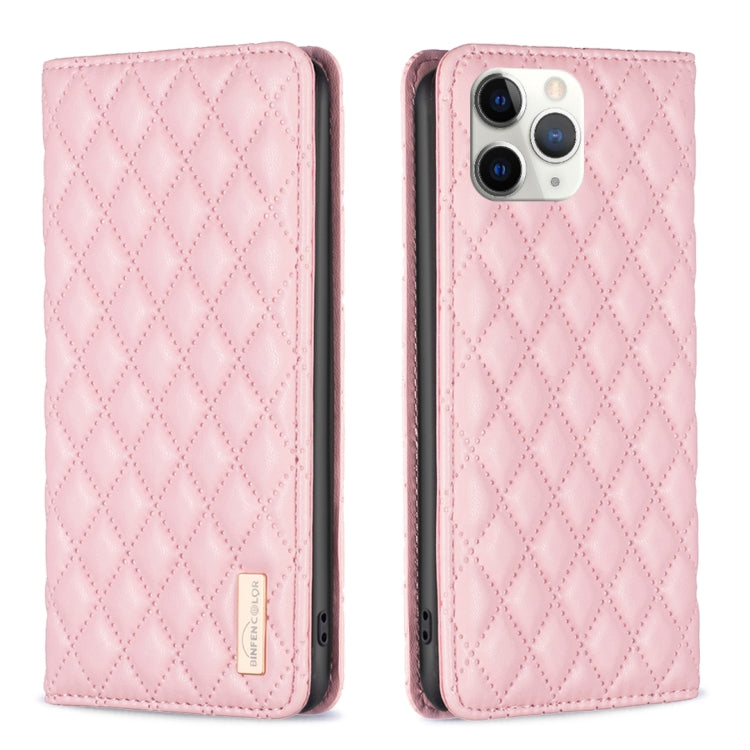 Diamond Lattice Magnetic Leather Flip Phone Case, For iPhone 12 / 12 Pro, For iPhone 11 Pro Max, For iPhone 11 Pro, For iPhone 11, For iPhone SE 2022 / SE 2020 / 8 / 7, For iPhone XS Max, For iPhone XS / X, For iPhone XR