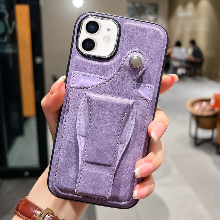 جراب هاتف من الجلد مع حامل بطاقات دوار جانبي، مناسب لأجهزة iPhone 12 Pro وiPhone 12 وiPhone 11 Pro Max وiPhone 11 Pro وiPhone 11