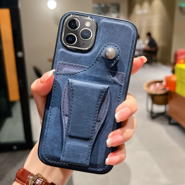 جراب هاتف من الجلد مع حامل بطاقات دوار جانبي، مناسب لأجهزة iPhone 12 Pro وiPhone 12 وiPhone 11 Pro Max وiPhone 11 Pro وiPhone 11