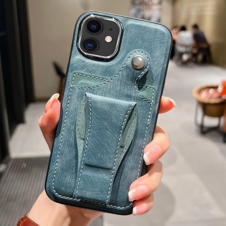 جراب هاتف من الجلد مع حامل بطاقات دوار جانبي، مناسب لأجهزة iPhone 12 Pro وiPhone 12 وiPhone 11 Pro Max وiPhone 11 Pro وiPhone 11
