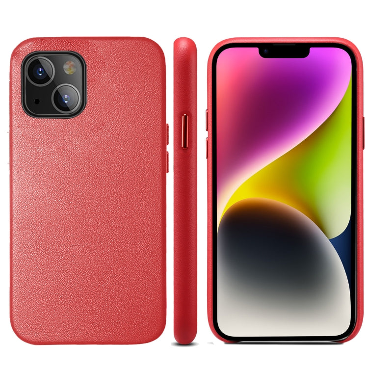 جراب هاتف خلفي من البولي يوريثان بنقشة جلد الحمل، مناسب لأجهزة iPhone 14 وiPhone 14 Plus وiPhone 14 Pro وiPhone 14 Pro Max وiPhone 13 mini وiPhone 13 Pro وiPhone 13 Pro Max وiPhone 12 / 12 Pro