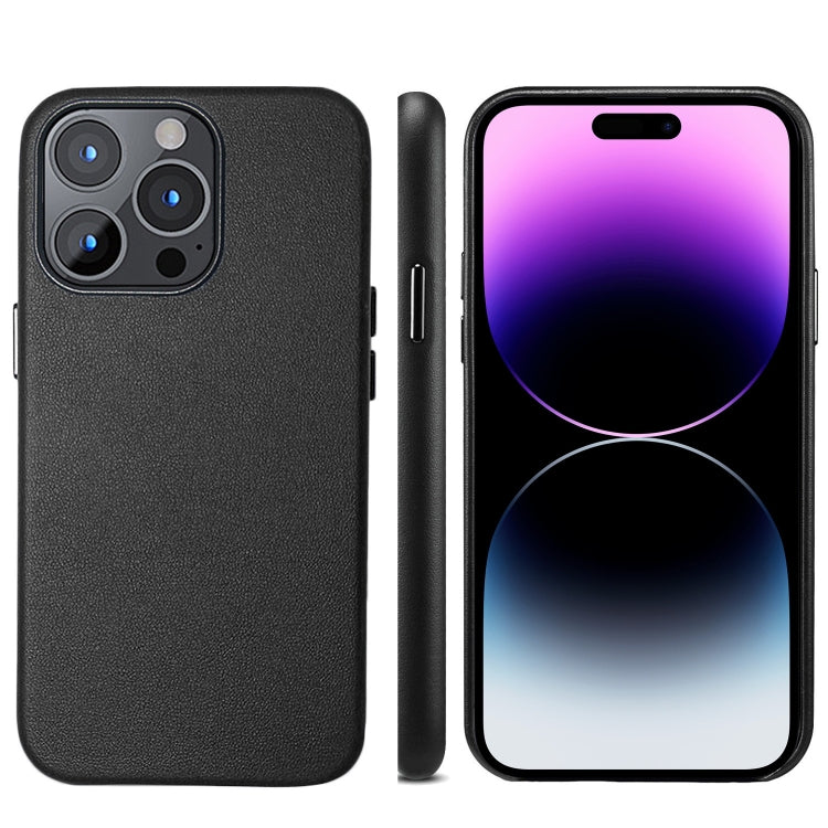جراب هاتف خلفي من البولي يوريثان بنقشة جلد الحمل، مناسب لأجهزة iPhone 14 وiPhone 14 Plus وiPhone 14 Pro وiPhone 14 Pro Max وiPhone 13 mini وiPhone 13 Pro وiPhone 13 Pro Max وiPhone 12 / 12 Pro