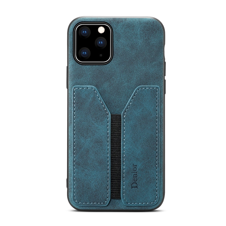 Denior DV Elastic Card PU Back Cover Phone Case, For iPhone 11 Pro, For iPhone 11 Pro Max, For iPhone X / XS, For iPhone XR, For iPhone XS Max, For iPhone SE 2022 / SE 2020 / 7 / 8, For iPhone 7 Plus / 8 Plus