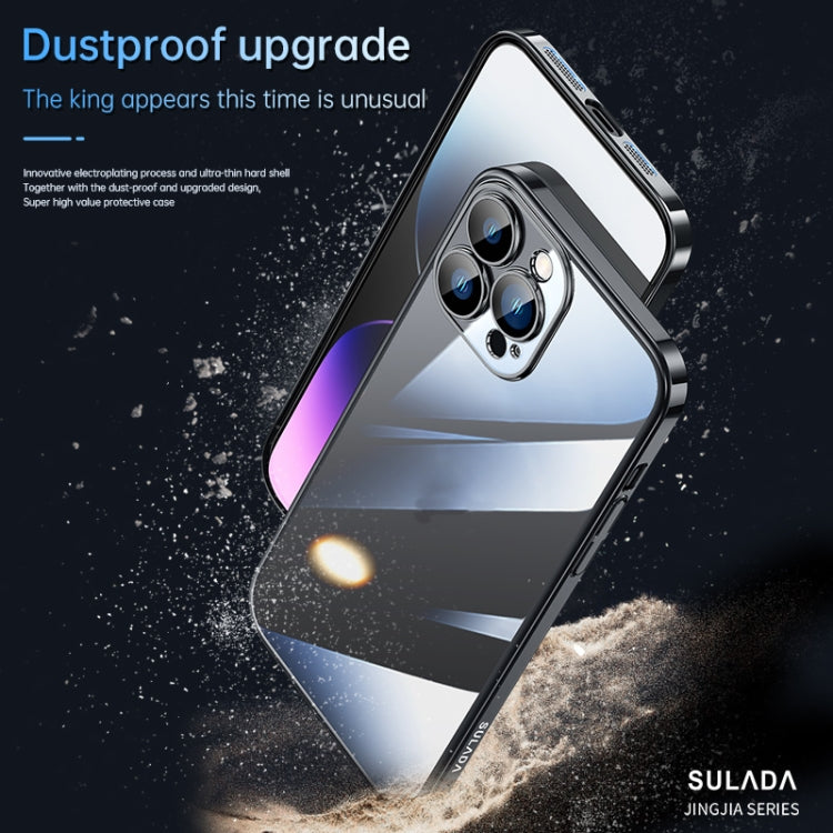 جراب هاتف SULADA الصلب المقاوم للصدمات من البولي كربونات، مناسب لأجهزة iPhone 14 وiPhone 14 Plus وiPhone 14 Pro وiPhone 14 Pro Max
