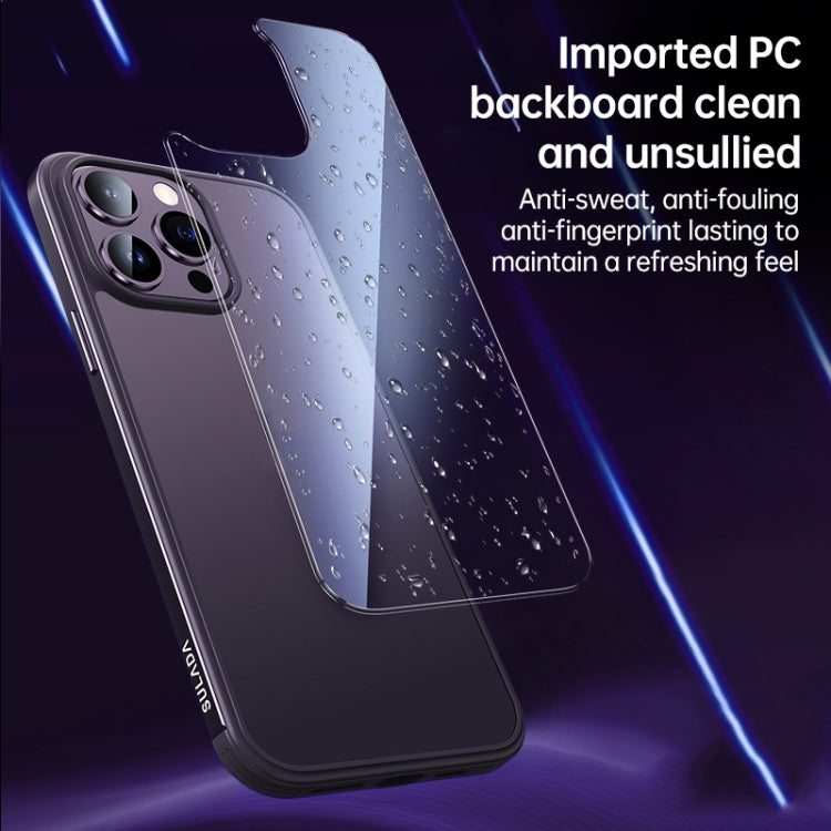جراب هاتف SULADA بإطار معدني + زجاج نانو + TPU، لهاتف iPhone 14، وiPhone 14 Plus، وiPhone 14 Pro، وiPhone 14 Pro Max
