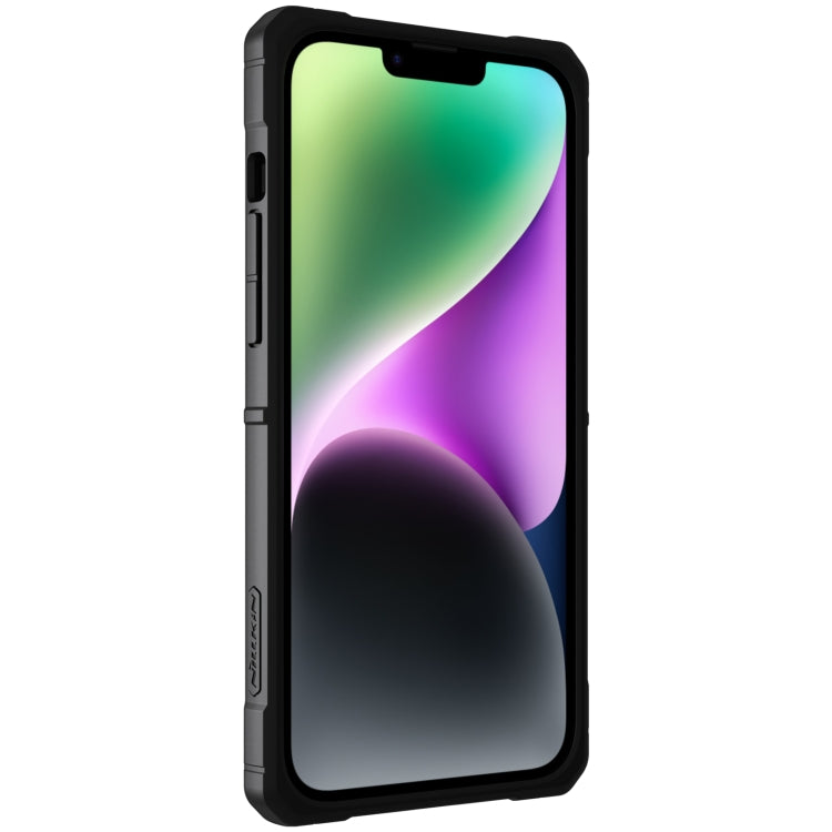 غطاء كاميرا منزلق من نيلكين، تصميم TPU + PC، جراب هاتف مغناطيسي، لهاتف iPhone 14 Plus، لهاتف iPhone 14 Pro