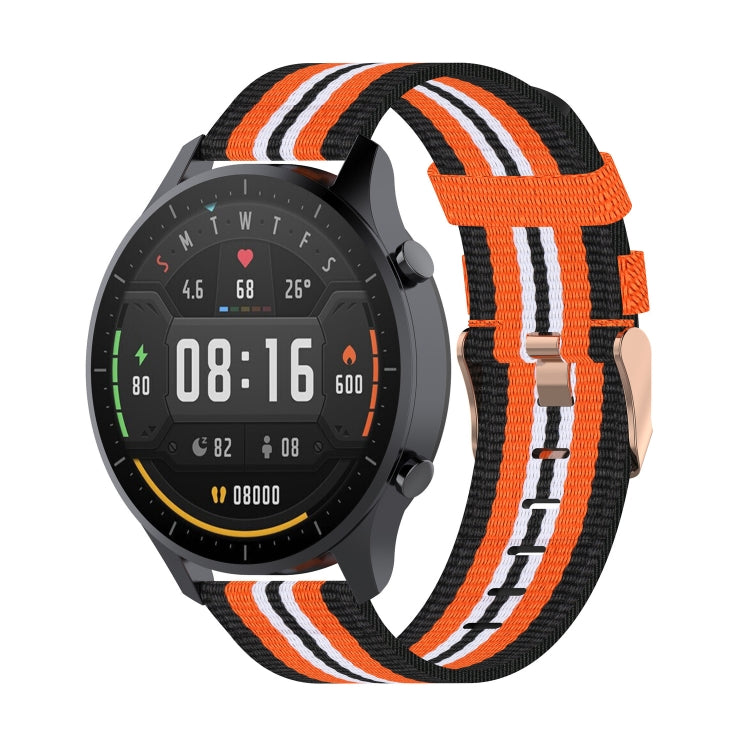 For Xiaomi Watch Color 22mm Nylon Denim Wrist Strap Watchband
